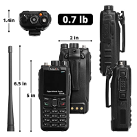 Radioddity GD-88 DMR & Analog 7W Ruční rádio, VHF UHF Dual Band Ham Two Way Radio, s APRS, Cross-Band Repeater, SFR, 300K kontak